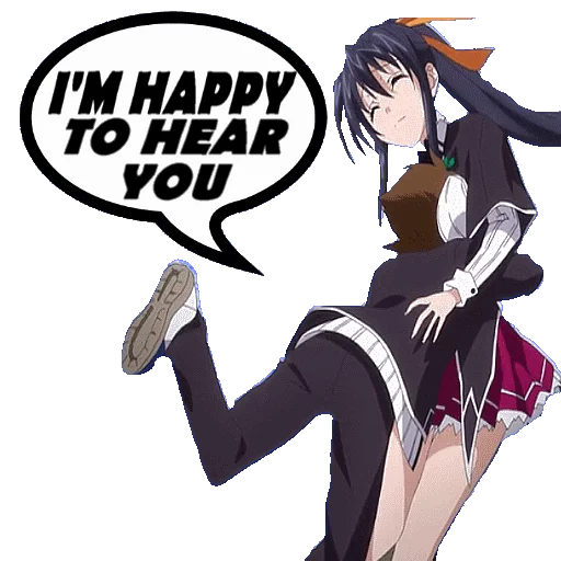 🤙 Стикер «HIGH SCHOOL DXD» для Telegram