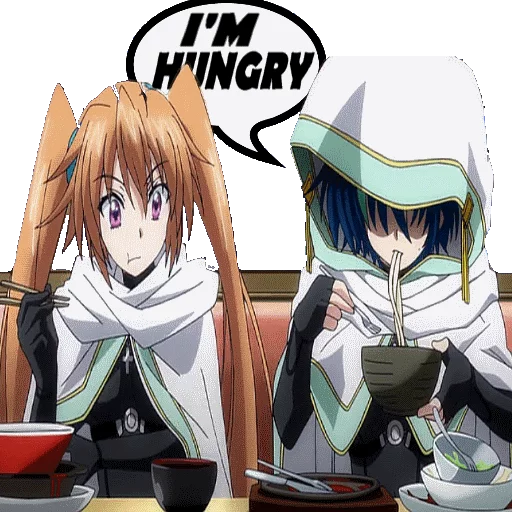 🍏 Стикер «HIGH SCHOOL DXD» для Telegram