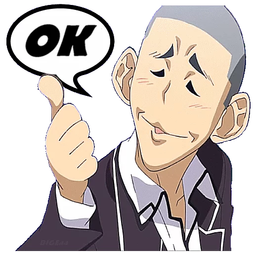 🆗 Стикер «HIGH SCHOOL DXD» для Telegram