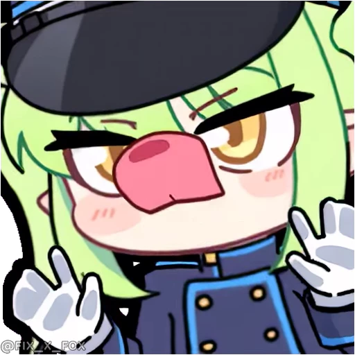 👅 Стикер «Hikari and Nozomi» для Telegram