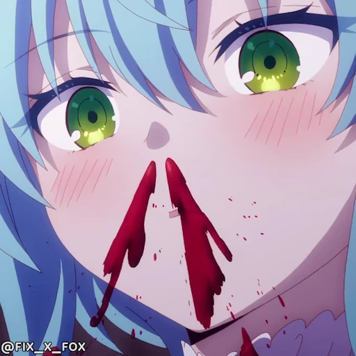 😳 Стикер «Hikikomari Kyuuketsuki no Monmon p1» для Telegram