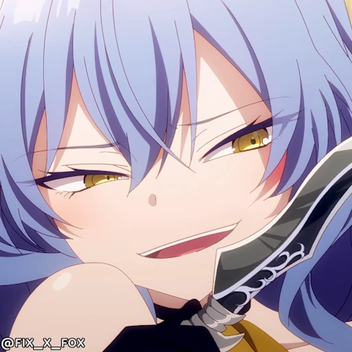 😏 Стикер «Hikikomari Kyuuketsuki no Monmon p1» для Telegram