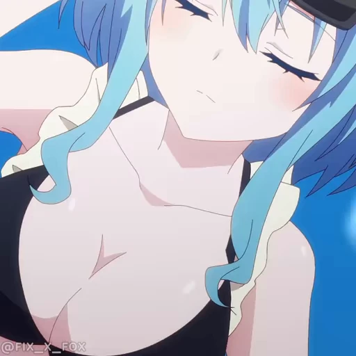 😎 Стикер «Hikikomari Kyuuketsuki no Monmon p2» для Telegram