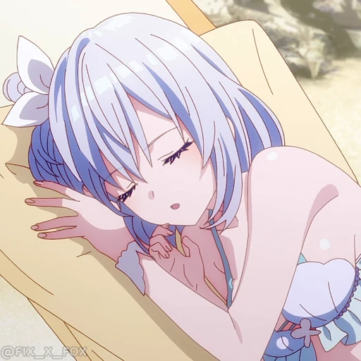 😴 Стикер «Hikikomari Kyuuketsuki no Monmon p2» для Telegram