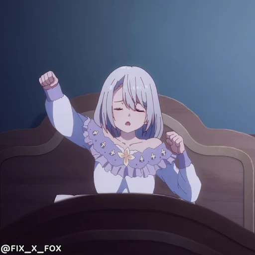 🥱 Стикер «Hikikomari Kyuuketsuki no Monmon p2» для Telegram