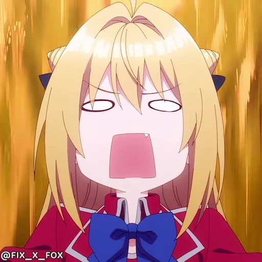 😡 Стикер «Hikikomari Kyuuketsuki no Monmon p2» для Telegram