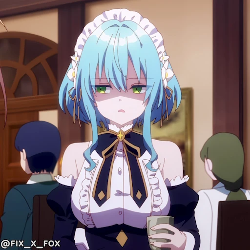 😡 Стикер «Hikikomari Kyuuketsuki no Monmon p2» для Telegram