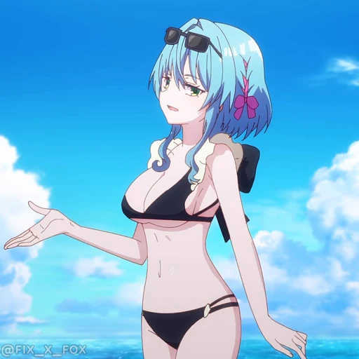 🤷‍♀️ Стикер «Hikikomari Kyuuketsuki no Monmon p2» для Telegram