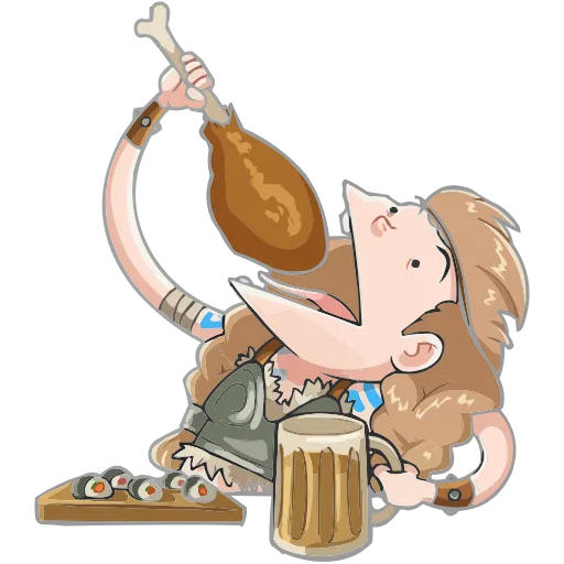 🍺 Эмодзи «Хильда» для Telegram