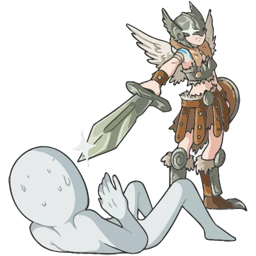 🗡 Эмодзи «Хильда» для Telegram