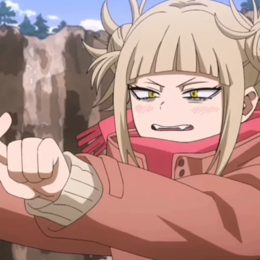 🌼 Стикер «Himiko Toga» для Telegram