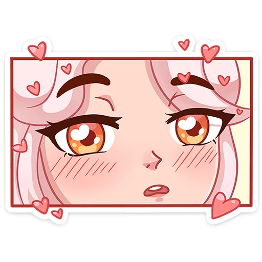 🥰 Стикер «Хина» для Telegram