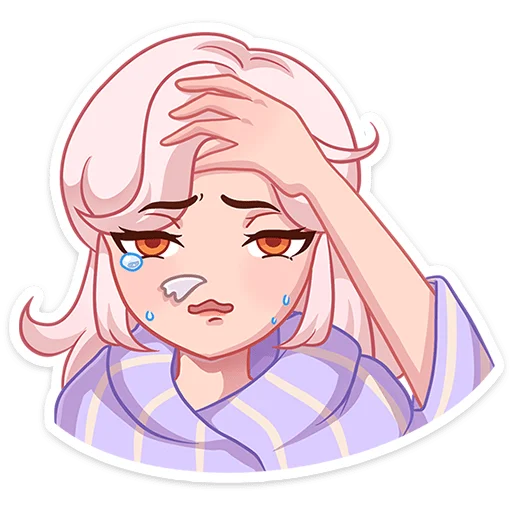 🥵 Стикер «Хина» для Telegram