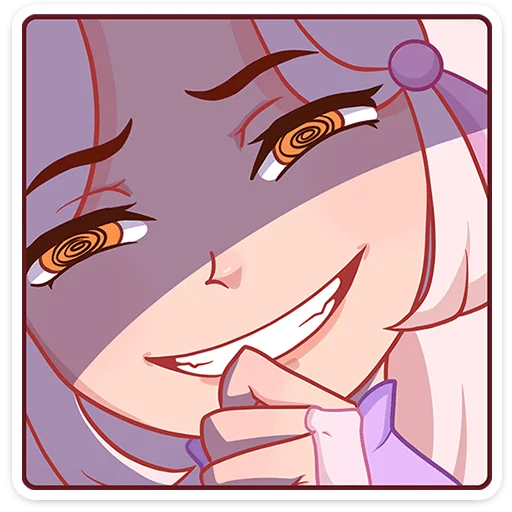 😈 Стикер «Хина» для Telegram