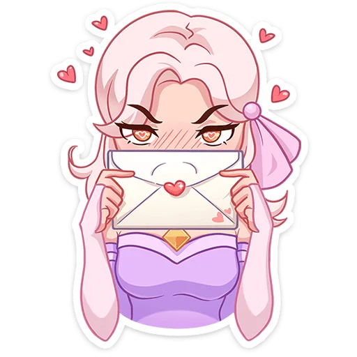 🥰 Стикер «Хина» для Telegram