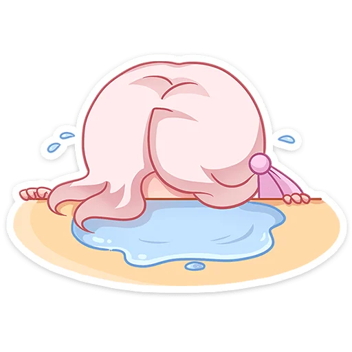 😭 Стикер «Хина» для Telegram