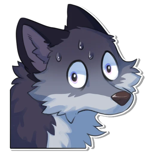 😰 Стикер «Hioshi the enfield» для Telegram