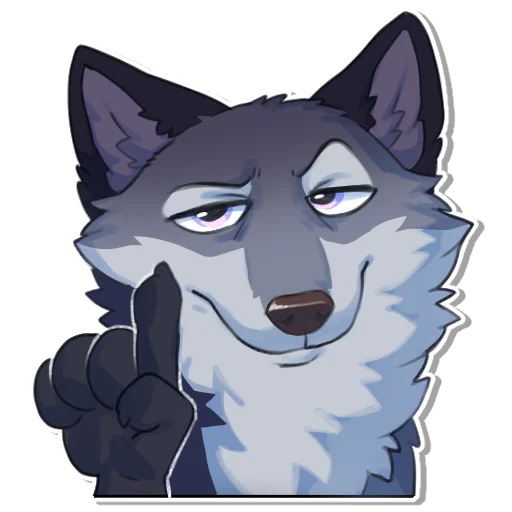 🤓 Стикер «Hioshi the enfield» для Telegram