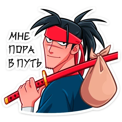 ✋ Стикер «Хиро» для Telegram