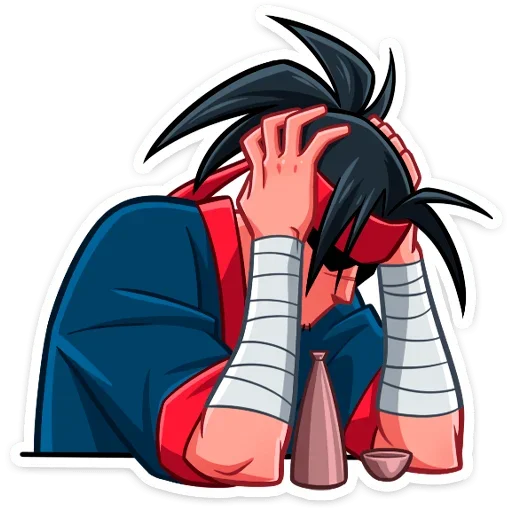 😨 Стикер «Хиро» для Telegram