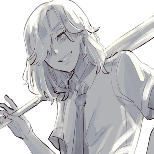 Стикерпак Hishi Kojiro для Telegram — скачать
