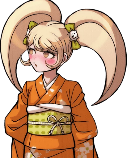 😳 Стикер «Hiyoko Saionji Хиёко Сайонджи» для Telegram
