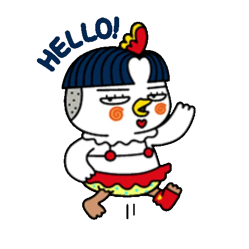 Стикерпак Hochi Buldak Samyang Foods для Telegram — скачать