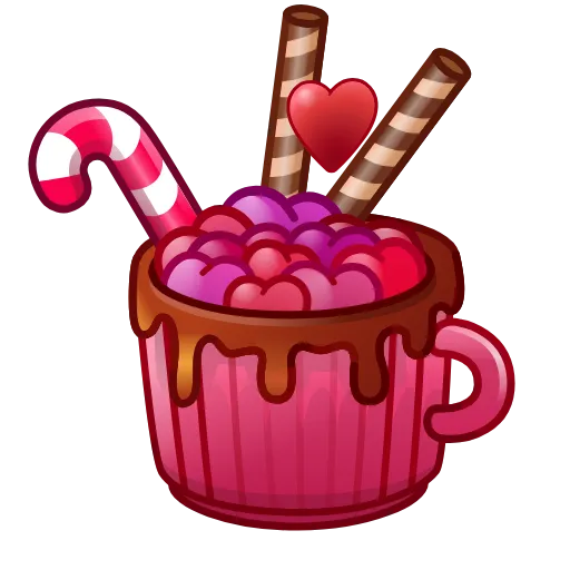☕️ Эмодзи «Holiday Drinks» для Telegram