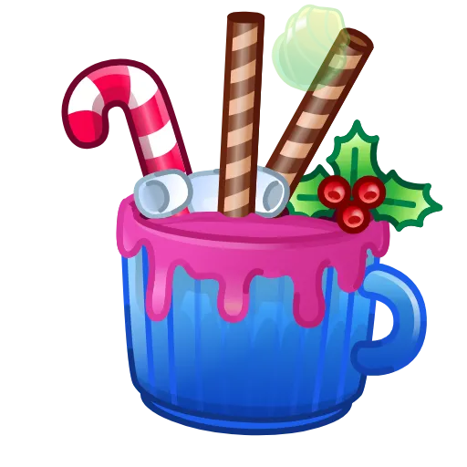 Эмодзи Holiday Drinks для Telegram — скачать