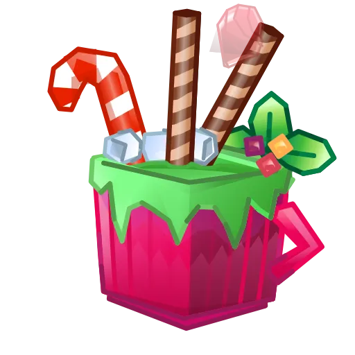 ☕️ Эмодзи «Holiday Drinks» для Telegram