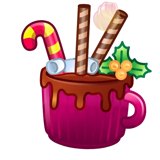 ☕️ Эмодзи «Holiday Drink» для Telegram