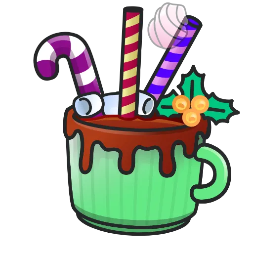 ☕️ Эмодзи «Holiday Drink» для Telegram