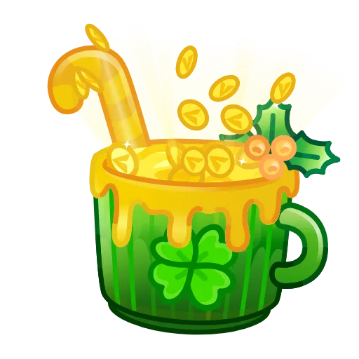 ☕️ Эмодзи «Holiday Drink» для Telegram