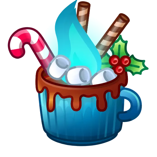☕️ Эмодзи «Holiday Drink» для Telegram