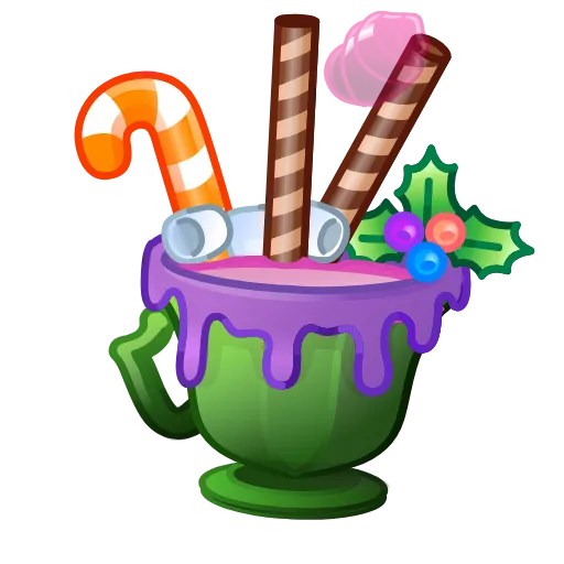 ☕️ Эмодзи «Holiday Drink» для Telegram