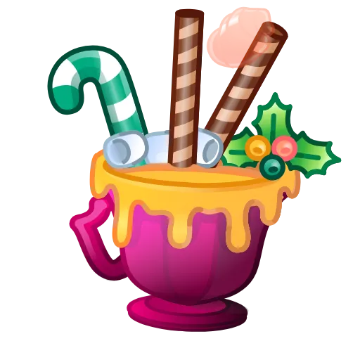 ☕️ Эмодзи «Holiday Drink» для Telegram