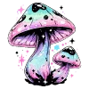 🍄 Эмодзи «holo neural» для Telegram