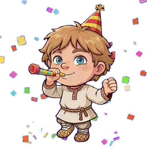 🥳 Стикер «Еремка» для Telegram