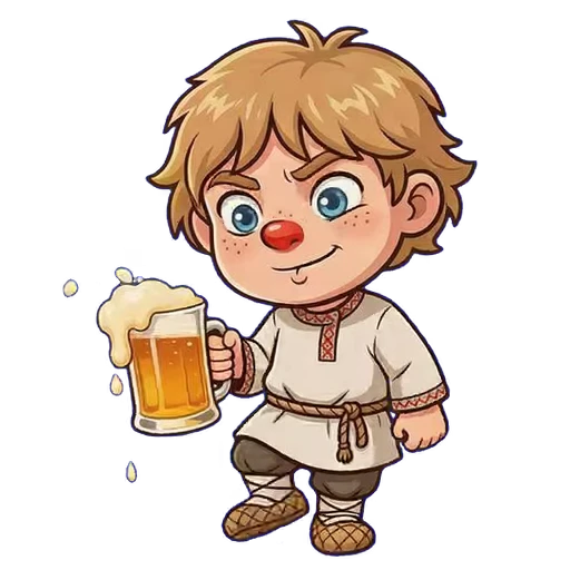 🍺 Стикер «Еремка» для Telegram