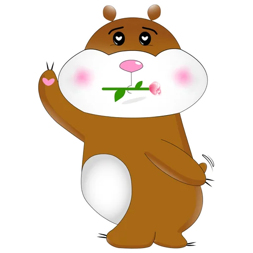 😍 Стикер «Хома дома» для Telegram