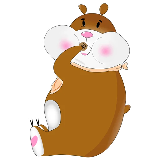 😋 Стикер «Хома дома» для Telegram