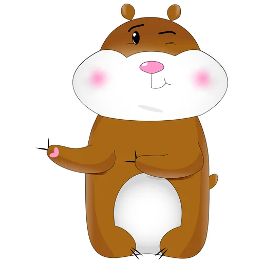 😉 Стикер «Хома дома» для Telegram