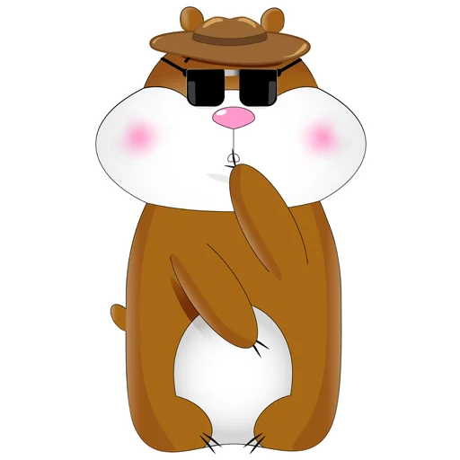 🤭 Стикер «Хома дома» для Telegram