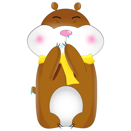 🥶 Стикер «Хома дома» для Telegram