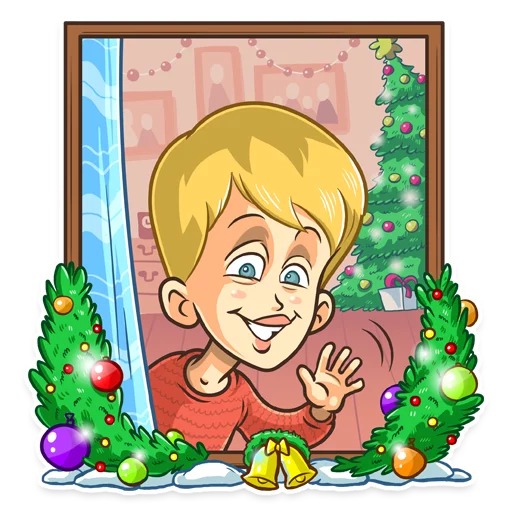 👋 Стикер «Home Alone» для Telegram