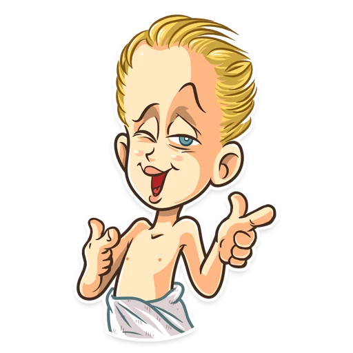 😉 Стикер «Home Alone» для Telegram