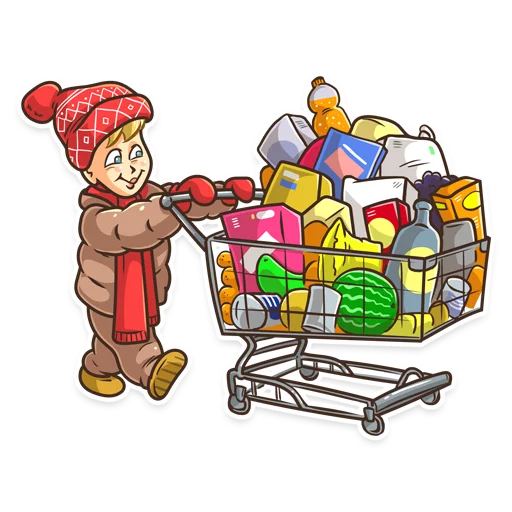 🛒 Стикер «Home Alone» для Telegram