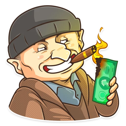 🚬 Стикер «Home Alone» для Telegram
