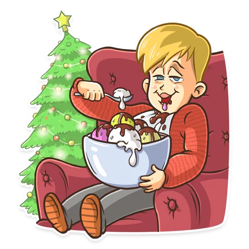 🍦 Стикер «Home Alone» для Telegram