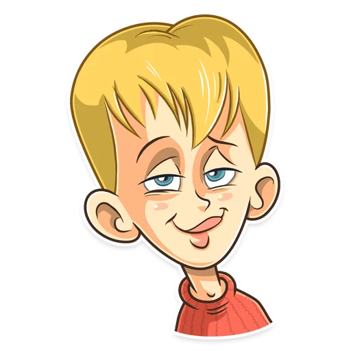 😏 Стикер «Home Alone» для Telegram
